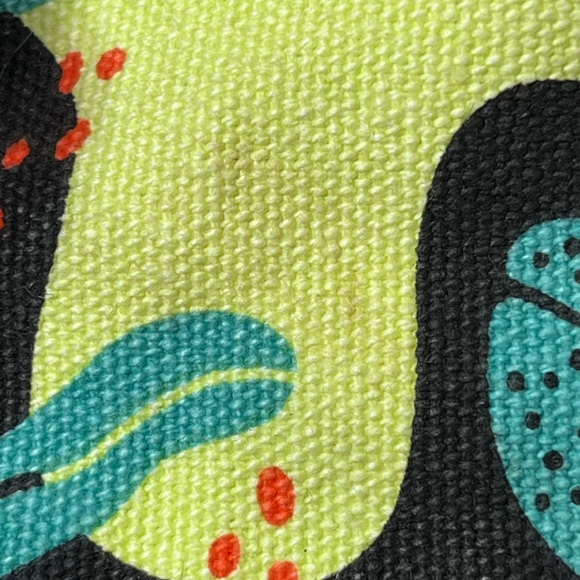 Target Latino Heritage Month Tote Bag Black Floral 14x16x4‎ - Picture 6 of 7